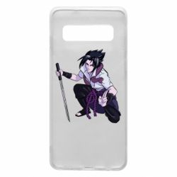 Чехол для Samsung S10 Sasuke with katana - PrintSalon