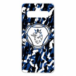Чохол для Samsung S10 Scania logo and grunge - PrintSalon