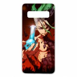 Чехол для Samsung S10 Senku Doctor Stone-PrintSalon Чехол для Samsung S10 Senku Doctor Stone