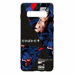 Чохол для Samsung S10+ shattered Itachi art - PrintSalon