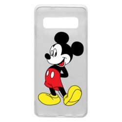 Чехол для Samsung S10 Smiling Mickey - PrintSalon