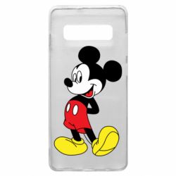 Чехол для Samsung S10+ Smiling Mickey - PrintSalon