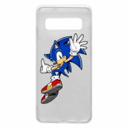 Чехол для Samsung S10 Sonic and the jump - PrintSalon