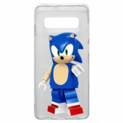 Чехол для Samsung S10+ Sonic Lego - PrintSalon