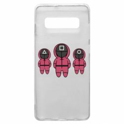 Чохол для Samsung S10+ Солдати гра в Кальмара - PrintSalon