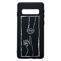 Чехол для Samsung S10 Сreation meow - PrintSalon