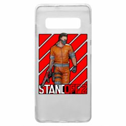 Чехол для Samsung S10+ Standoff 2 Red Logo