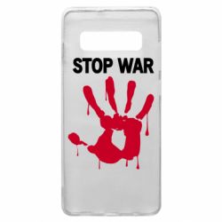 Чехол для Samsung S10+ Stop War