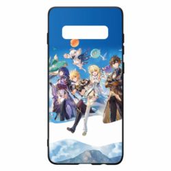 Чехол для Samsung S10+ Teyvat Genshin Impact - PrintSalon