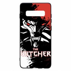 Чехол для Samsung S10+ The Witcher Spray Art - PrintSalon