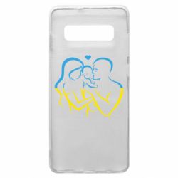 Чехол для Samsung S10+ Украина! Семья! - PrintSalon