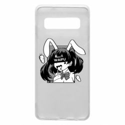 Чехол для Samsung S10 Waifu Bunny - PrintSalon