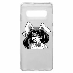 Чехол для Samsung S10+ Waifu Bunny - PrintSalon