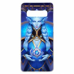 Чехол для Samsung S10+ Warcraft Winter Queen - PrintSalon