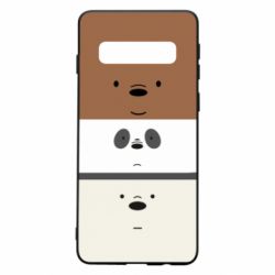 Чохол для Samsung S10 We bare bears ice cream - PrintSalon