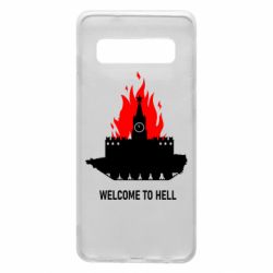 Чехол для Samsung S10 Welcome to Hell - PrintSalon