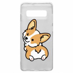 Чехол для Samsung S10+ Winking Corgi - PrintSalon