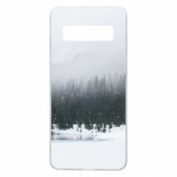 Чохол для Samsung S10 Winter forest - PrintSalon