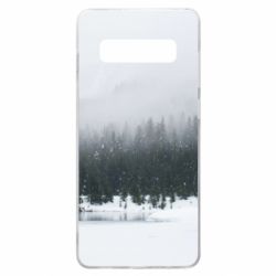 Чохол для Samsung S10+ Winter forest - PrintSalon