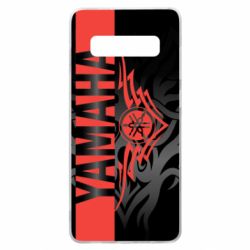 Чехол для Samsung S10+ Yamaha Red And Black - PrintSalon
