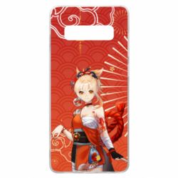 Чехол для Samsung S10+ Yoimiya Genshin Impact - PrintSalon