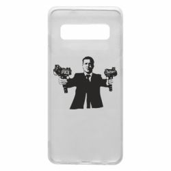 Чехол для Samsung S10 Zelensky fuck putin - PrintSalon