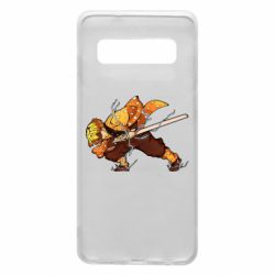 Чехол для Samsung S10 Zenitsu Demon Slayer