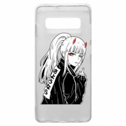 Чехол для Samsung S10+ Zero Two Art - PrintSalon