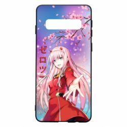 Чехол для Samsung S10 Zero Two Darling In The Franxx - PrintSalon