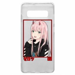 Чехол для Samsung S10+ Zero Two Modern Style - PrintSalon