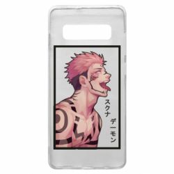 Чехол для Samsung S10+ 悪魔スクナ