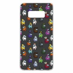 Чехол для Samsung S10e Among Us Pattern - PrintSalon