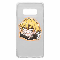 Чехол для Samsung S10e Angry Zenitsu Agatsuma - PrintSalon
