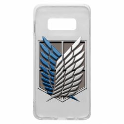 Чохол для Samsung S10e Attack Titan Survey Corps Logo 3D-PrintSalon Чохол для Samsung S10e Attack Titan Survey Corps Logo 3D