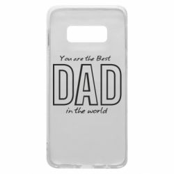 Чохол для Samsung S10e Best dad text - PrintSalon