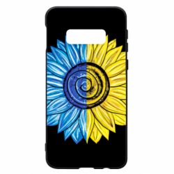 Чехол для Samsung S10e Большой подсолнух Украина - PrintSalon