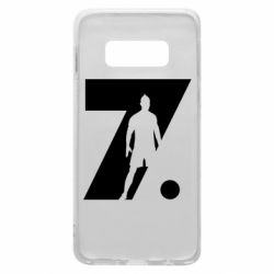 Чехол для Samsung S10e Cristiano Ronaldo Silhouette Art - PrintSalon