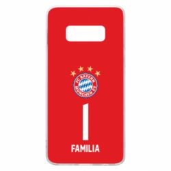 Чехол для Samsung S10e FC Bayern. Твоя фамилия, номер (англ.) - PrintSalon