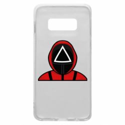 Чехол для Samsung S10e Игра в кальмара Soldier - PrintSalon