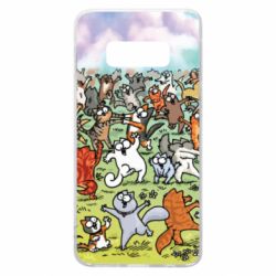 Чехол для Samsung S10e Коти танцюють