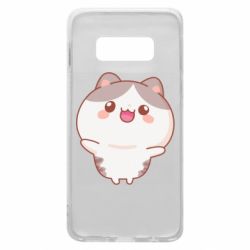 Чехол для Samsung S10e Котик обнимает тебя - PrintSalon
