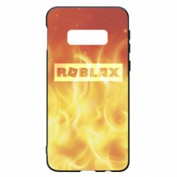 Чохол для Samsung S10e Logo and fire - PrintSalon