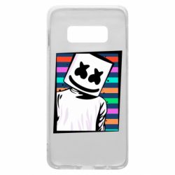 Чехол для Samsung S10e Marshmello Colorful Portrait - PrintSalon