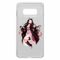 Чохол для Samsung S10e Nezuko cat - PrintSalon