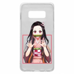 Чехол для Samsung S10e Nezuko - PrintSalon