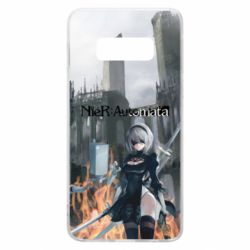 Чехол для Samsung S10e Nier Automata 2B - PrintSalon