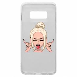 Чехол для Samsung S10e Punk Girl - PrintSalon