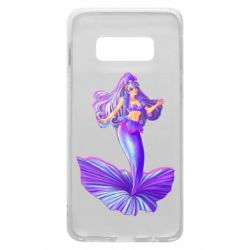 Чехол для Samsung S10e Purple Mermaid Barbie - PrintSalon