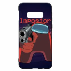 Чохол для Samsung S10e Red With A Gun - PrintSalon