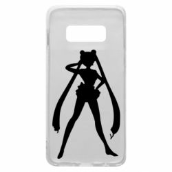 Чехол для Samsung S10e Sailor Moon silhouette